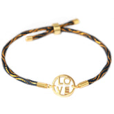 Bracelet love bleu nuit